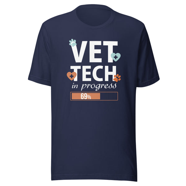 Vet Tech - In Progress Unisex t-shirt
