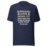 Cow poop on your head Unisex T-shirt