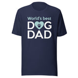 World's best dog dad Unisex T-shirt