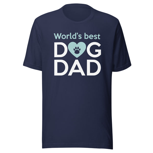 World's best dog dad Unisex T-shirt