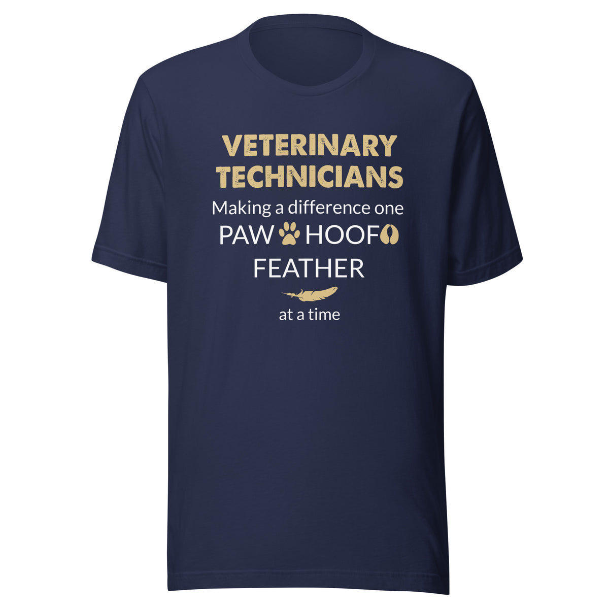 Vet Tech - Making a Difference  Unisex T-shirt