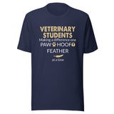 Vet Student - Making a Difference  Unisex T-shirt