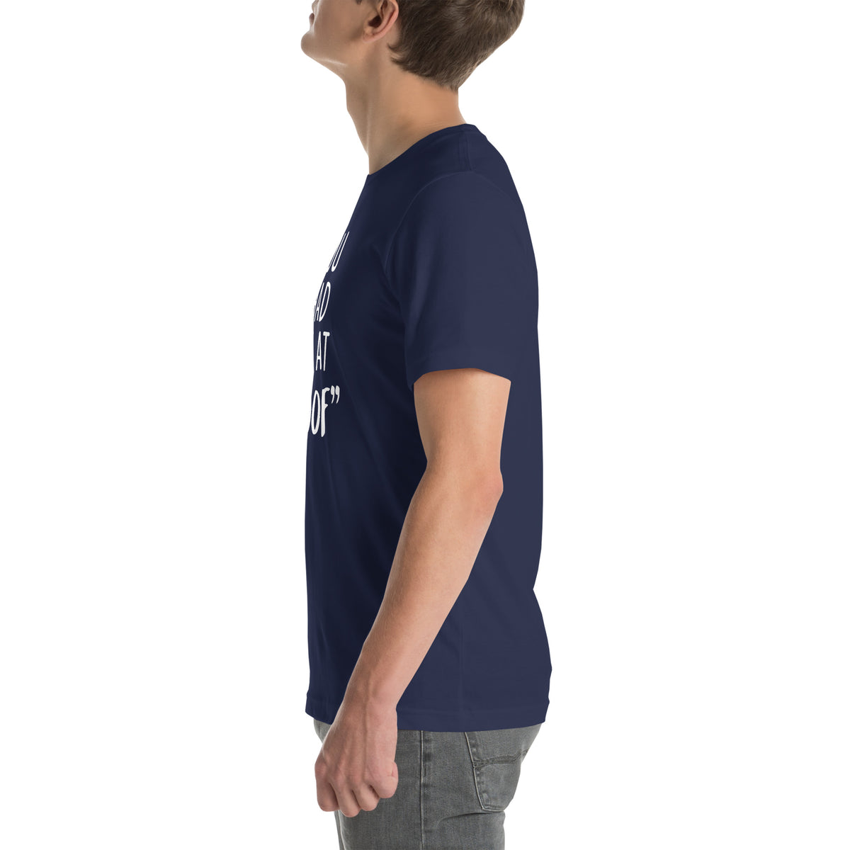 You had me at "woof" Unisex T-shirt