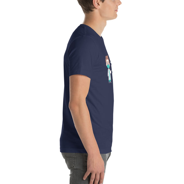 Spay, neuter, vaccinate! Unisex T-shirt-I love Veterinary