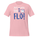 Just go with the Flo! Unisex t-shirt-Unisex Staple T-Shirt | Bella + Canvas 3001-I love Veterinary