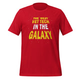 The best vet tech in the galaxy Unisex T-shirt-Unisex T-Shirt | Bella + Canvas 3001-I love Veterinary