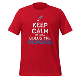 Bolus the propofol Unisex T-shirt-I love Veterinary