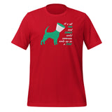 Until someone ends up in a cone Unisex T-shirt-I love Veterinary