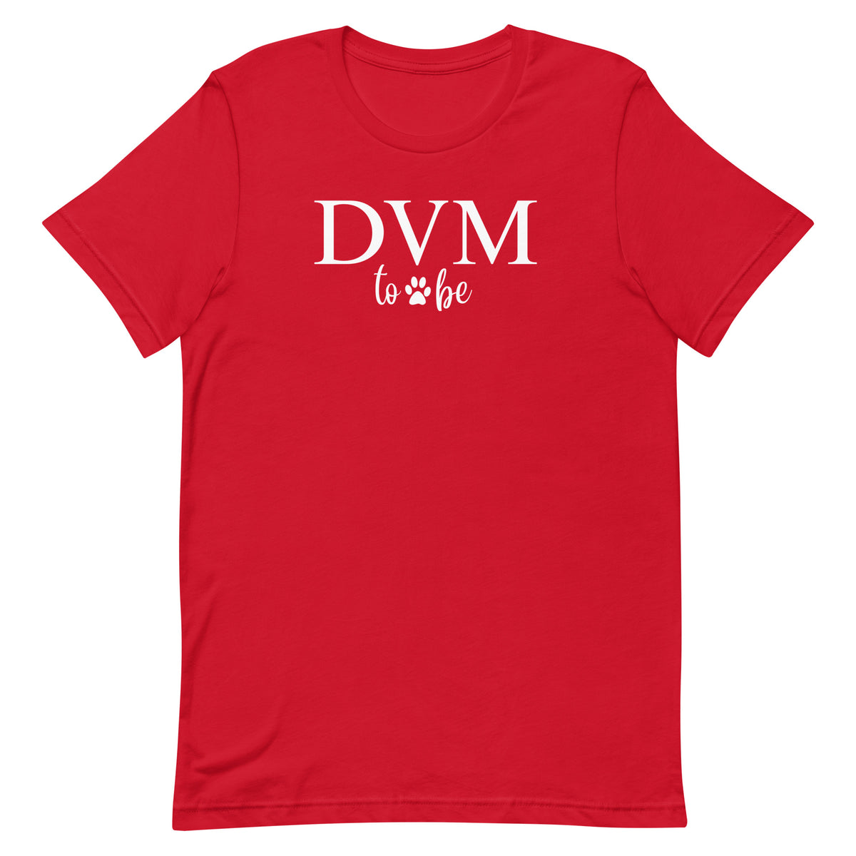 DVM to be Unisex T-shirt-I love Veterinary