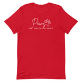 Paws and enjoy the little things Unisex T-shirt-I love Veterinary