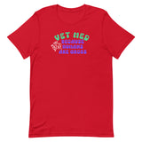 Vet Med because humans are gross Unisex T-shirt-I love Veterinary