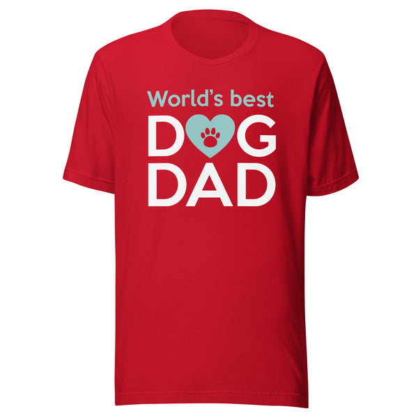 World's best dog dad Unisex T-shirt