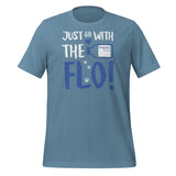 Just go with the Flo! Unisex t-shirt-Unisex Staple T-Shirt | Bella + Canvas 3001-I love Veterinary