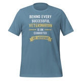 Successful Vet, Exhausted Vet Tech Unisex T-shirt-I love Veterinary
