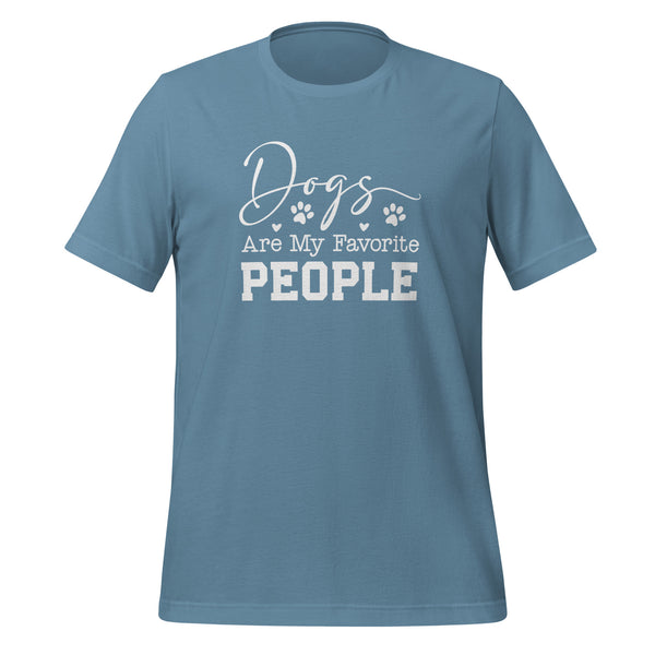 Dogs Are My Favorite People Unisex T-shirt-I love Veterinary