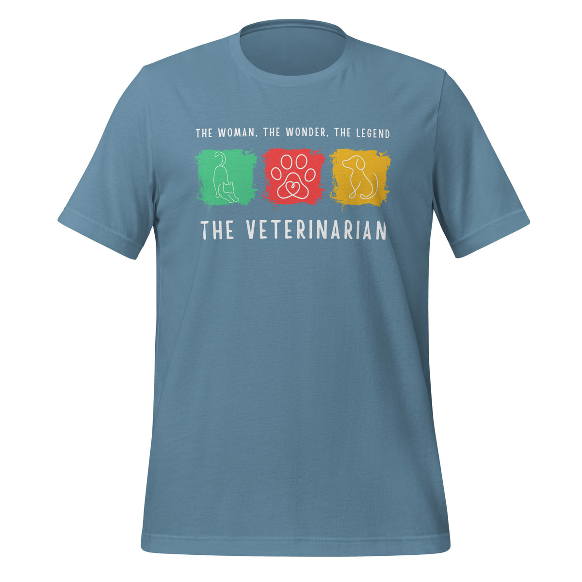 The woman, the wonder, the legend - the Veterinarian Unisex T-shirt-I love Veterinary