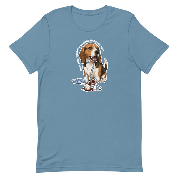 Nice catheter! Unisex T-shirt-I love Veterinary