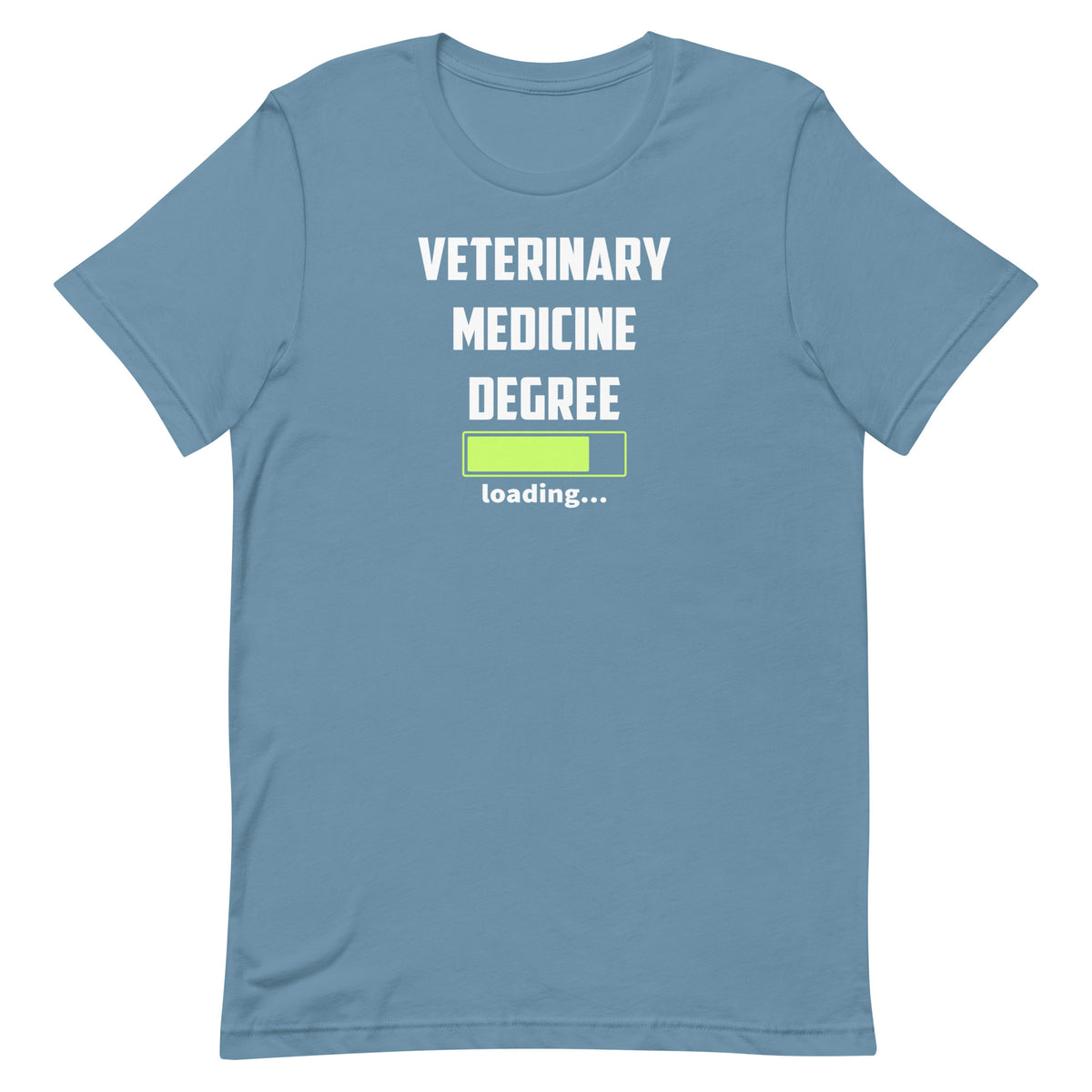 Veterinary medicine degree loading Unisex T-shirt-I love Veterinary