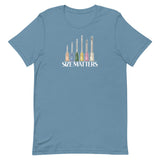 Size matters Unisex T-shirt-I love Veterinary