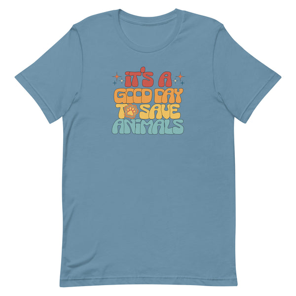 It's a good day to save animals Unisex T-shirt-I love Veterinary
