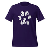 Dog Pawprint Unisex T-shirt-I love Veterinary