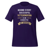 Successful Vet, Exhausted Vet Tech Unisex T-shirt-I love Veterinary