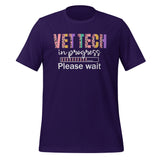 Vet Tech in Progress... Unisex T-shirt-I love Veterinary