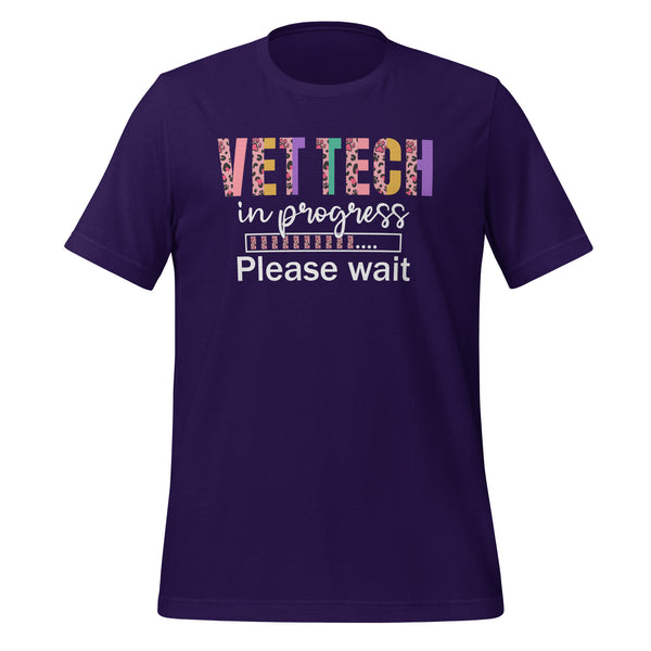 Vet Tech in Progress... Unisex T-shirt-I love Veterinary