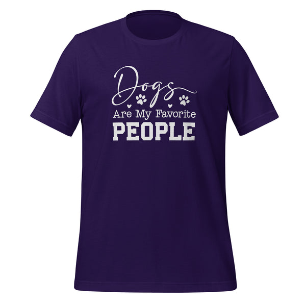 Dogs Are My Favorite People Unisex T-shirt-I love Veterinary
