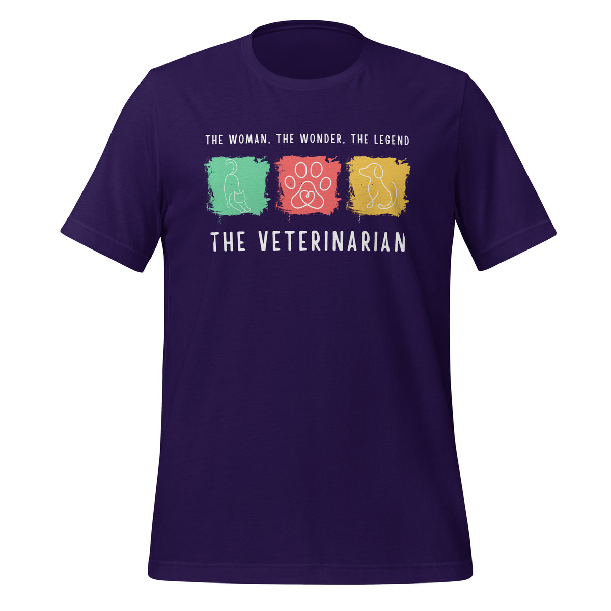 The woman, the wonder, the legend - the Veterinarian Unisex T-shirt-I love Veterinary