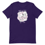When life sucks pet a dog Unisex T-shirt-I love Veterinary