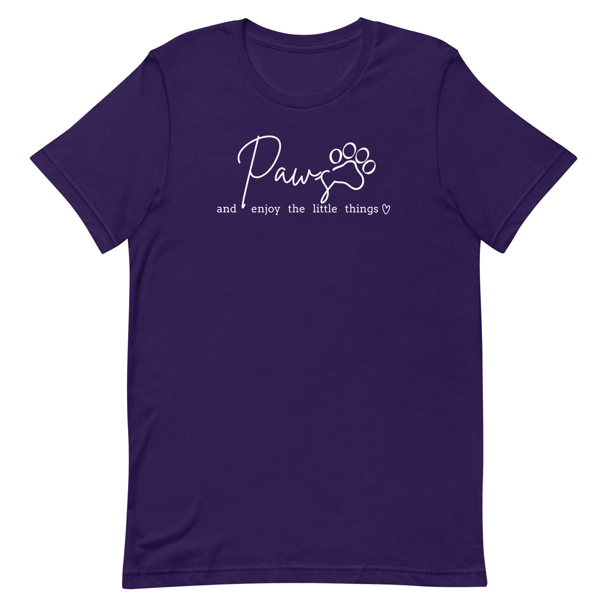 Paws and enjoy the little things Unisex T-shirt-I love Veterinary