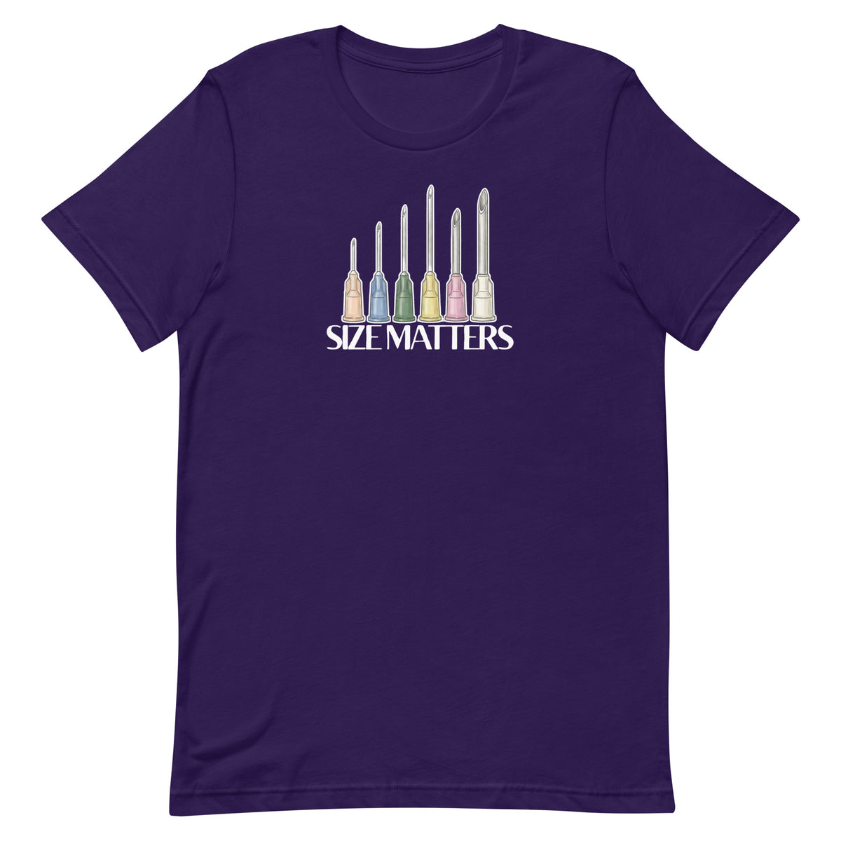 Size matters Unisex T-shirt-I love Veterinary