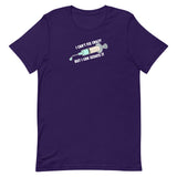 I can't fix crazy but I can sedate it Unisex T-shirt-I love Veterinary
