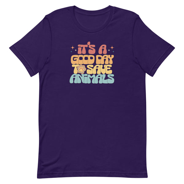 It's a good day to save animals Unisex T-shirt-I love Veterinary