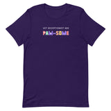Vet receptionist are paw-some Unisex T-shirt-I love Veterinary