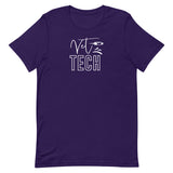Vet Tech Needle Unisex T-shirt-I love Veterinary