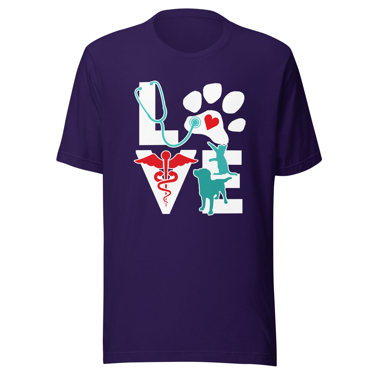 Veterinary Dog and Cat Unisex T-shirt Bella + Canvas 3001