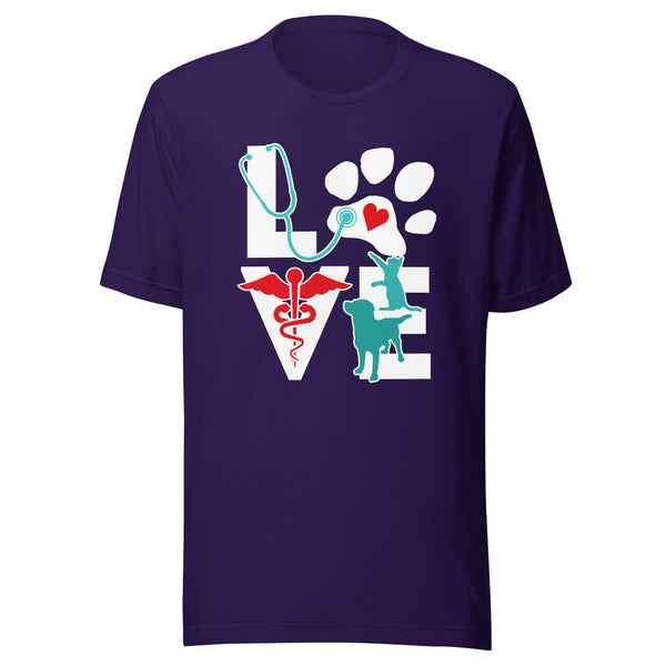 Veterinary Dog and Cat Unisex T-shirt Bella + Canvas 3001