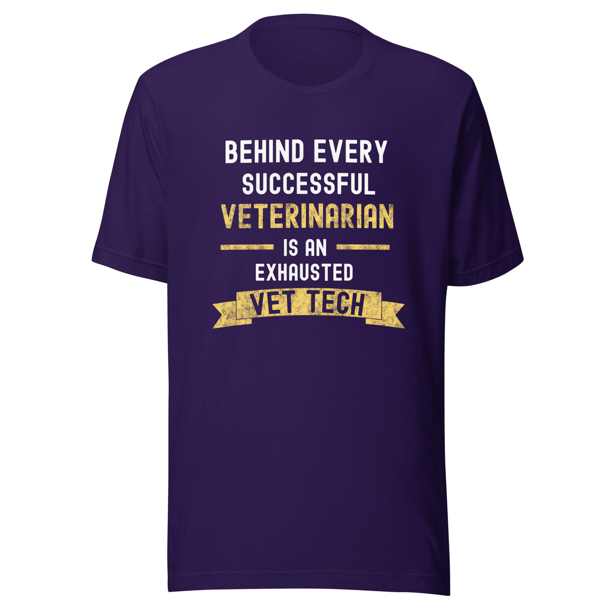 Successful Vet, Exhausted Vet Tech Unisex T-shirt