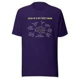 Atlas of a Vet Tech's Brain Unisex T-shirt