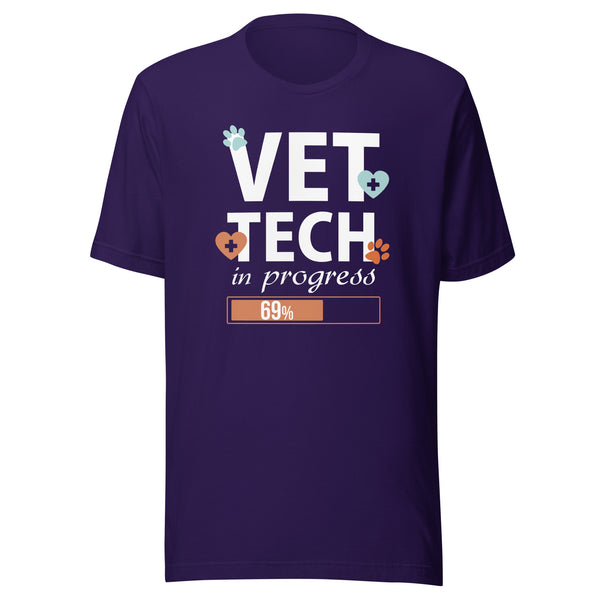 Vet Tech - In Progress Unisex t-shirt