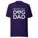 World's best dog dad Unisex T-shirt