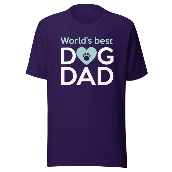 World's best dog dad Unisex T-shirt