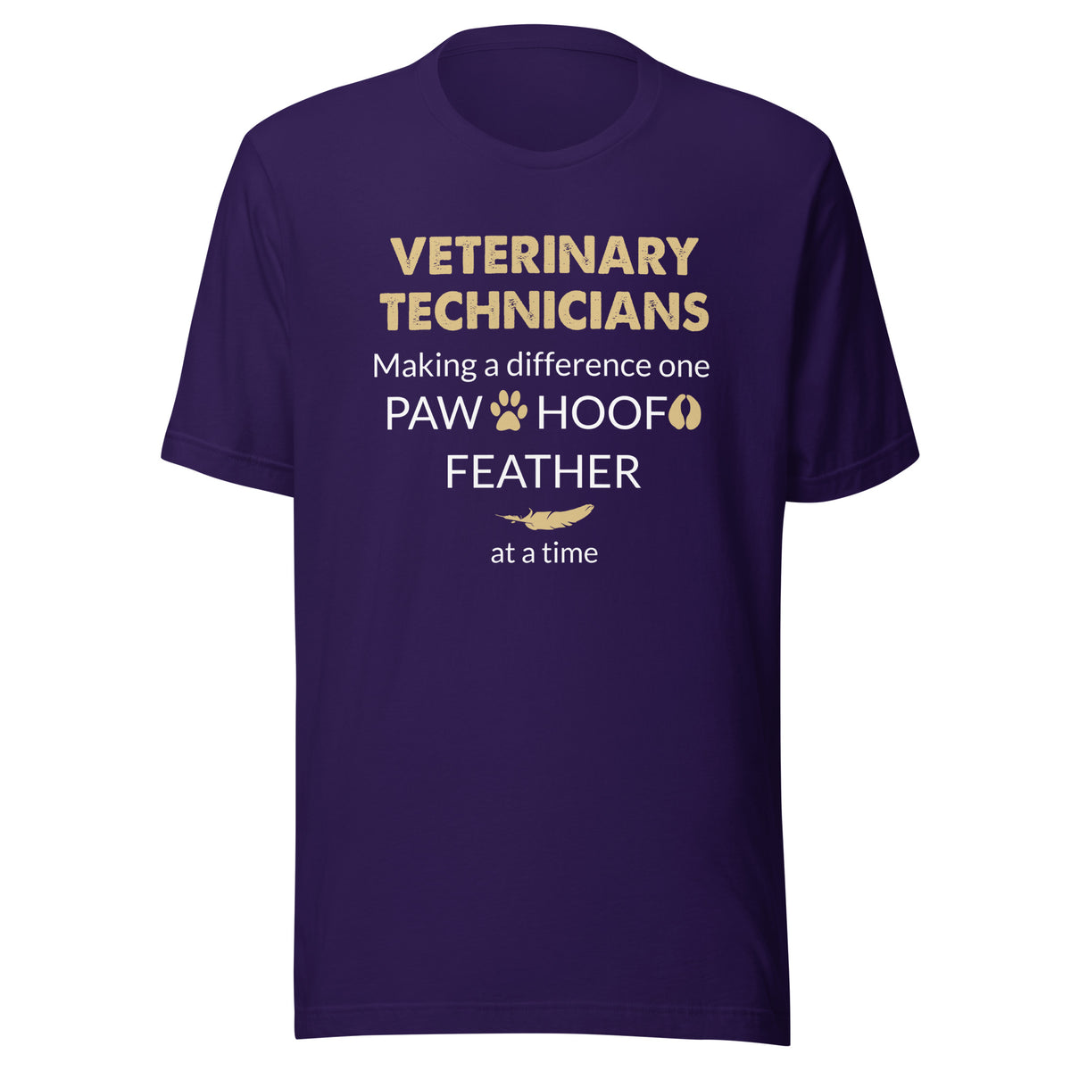 Vet Tech - Making a Difference  Unisex T-shirt