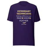 Vet Tech - Making a Difference  Unisex T-shirt