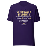 Vet Student - Making a Difference  Unisex T-shirt