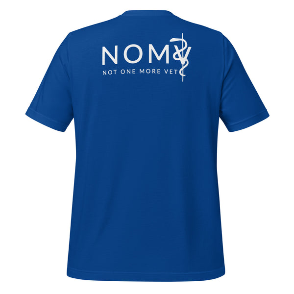NOMV Cat Pulse Unisex T-Shirt-I love Veterinary
