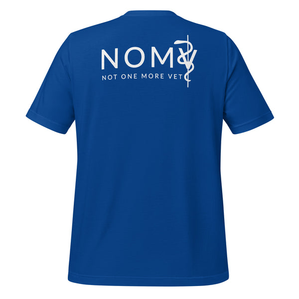 NOMV I remembered your dog's name Unisex T-Shirt-I love Veterinary