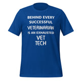 Exhausted Vet Tech Unisex T-shirt-I love Veterinary